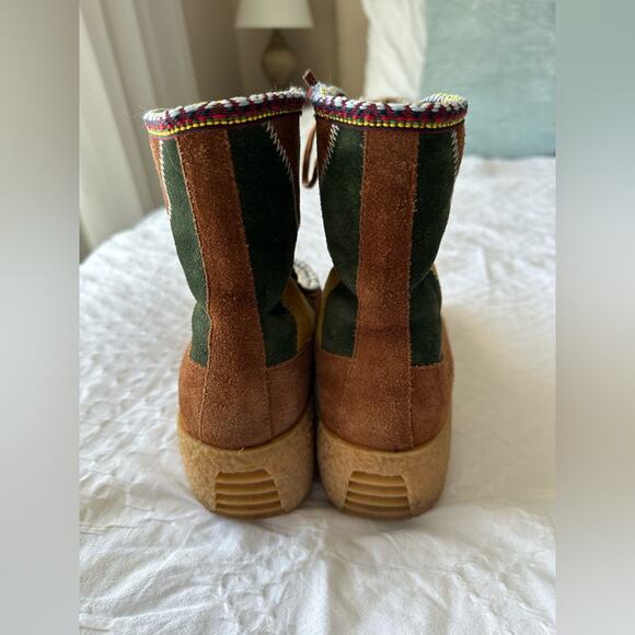 Jeffrey Campbell Milono Shearling Platform Wedges - Picture 6 of 11